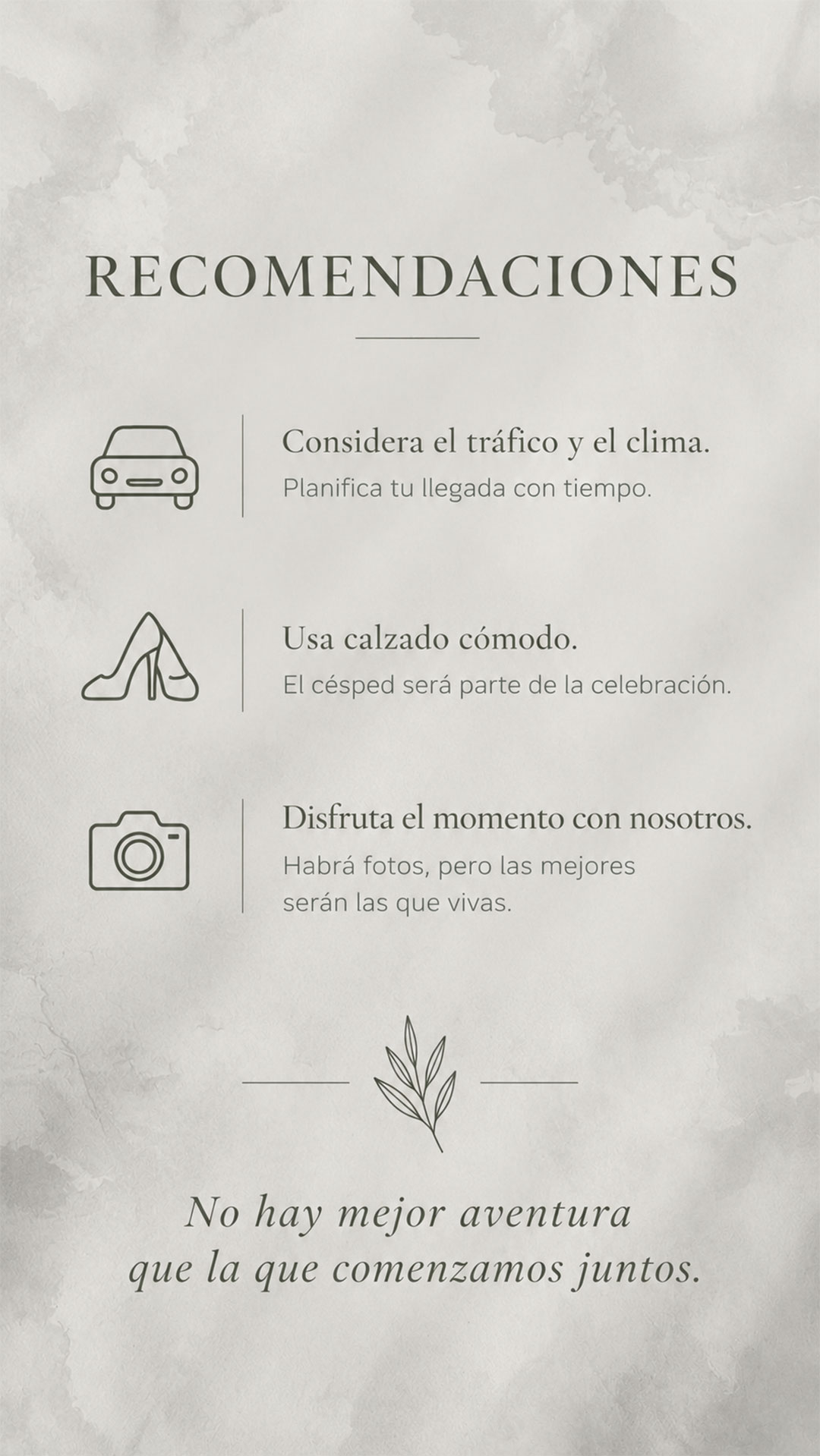 Recomendaciones